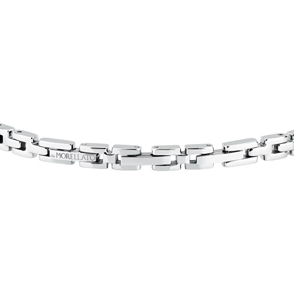 Elegante bracciale in acciaio con cristalli Motown SALS89