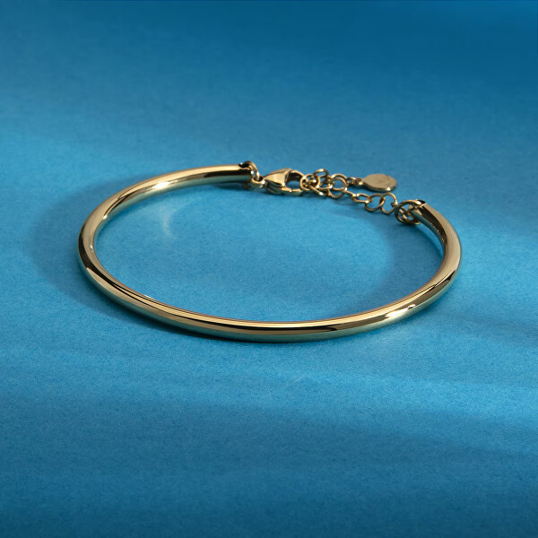 Pevný pozlacený náramek pro ženy Cerchi SAKM94