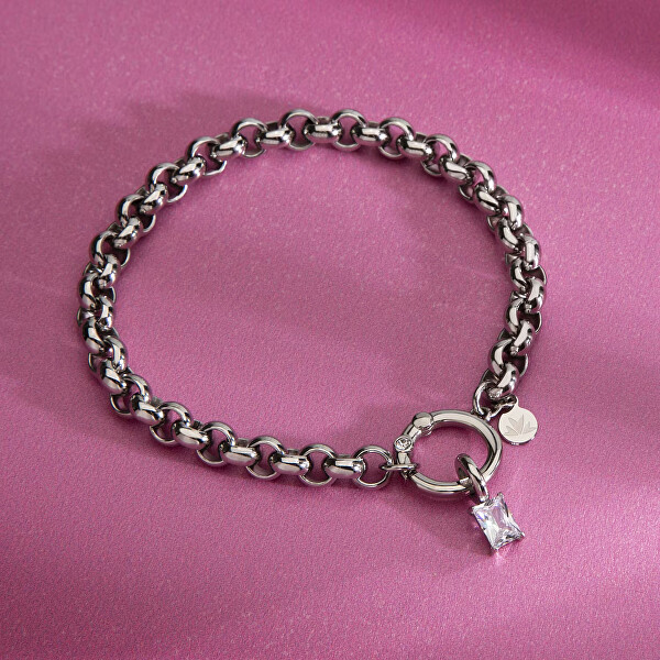 Půvabný ocelový náramek Drops SCZ1417