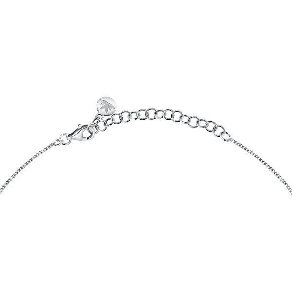 Pôvabný strieborný náhrdelník so srdiečkom Tesori SAIW128