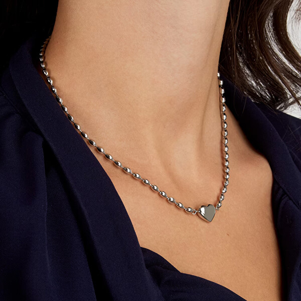 Romantický ocelový náhrdelník Intrecci SAZC07