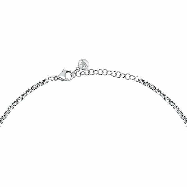 Romantický oceľový náhrdelník s kryštálmi Abbraccio SABG26