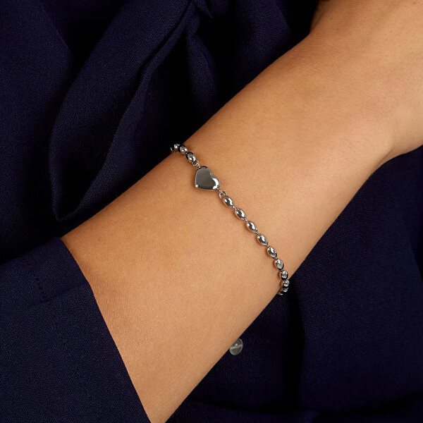 Romantický ocelový náramek Intrecci SAZC13