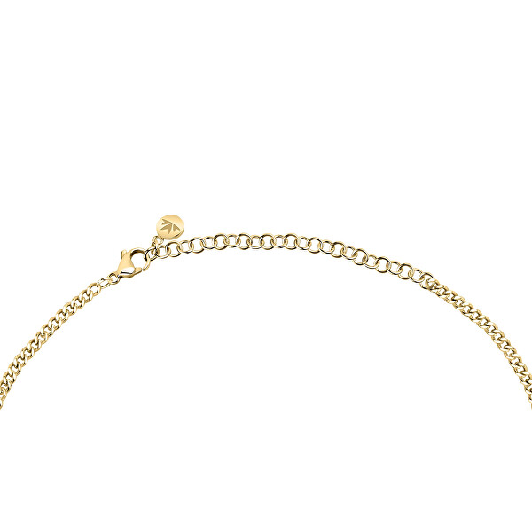 Romantica collana placcata in oro con cristalli Incontri SAUQ12