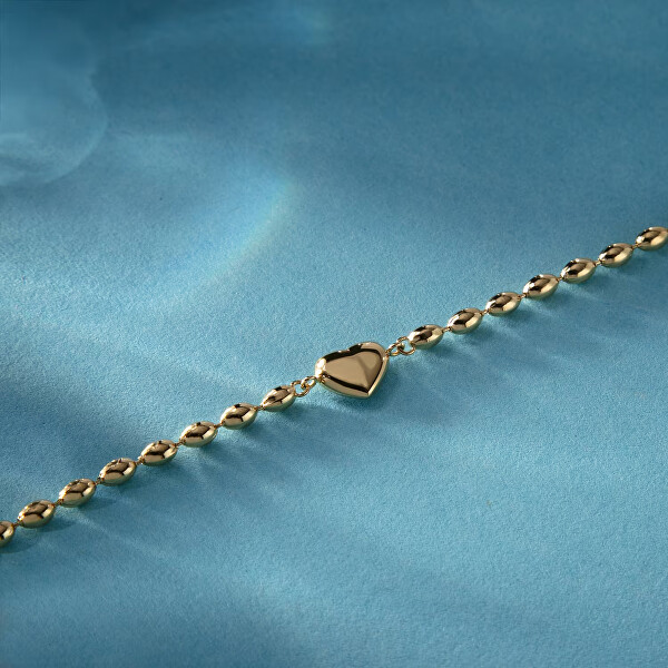 Romantický pozlacený náramek Intrecci SAZC12