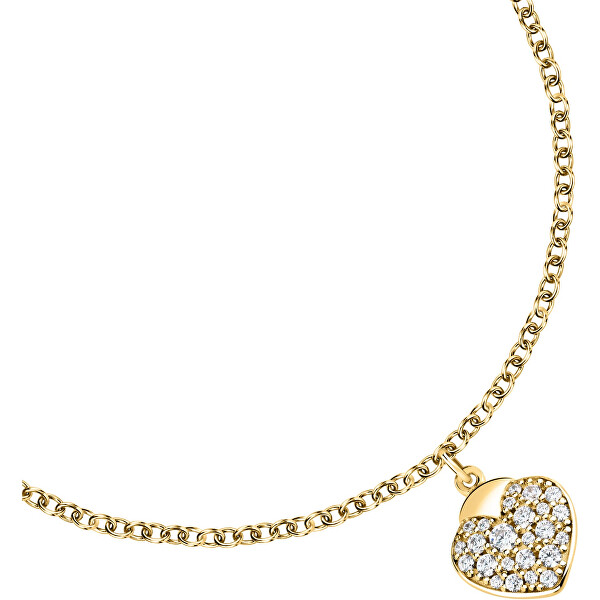 Romantisches vergoldetes Armband mit Kristallen Istanti SAVZ19