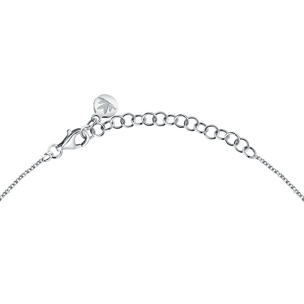 Půvabný stříbrný náhrdelník Srdíčko Tesori SAIW180