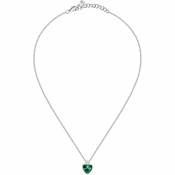 Romantische Silberkette Herz Tesori SAIW160