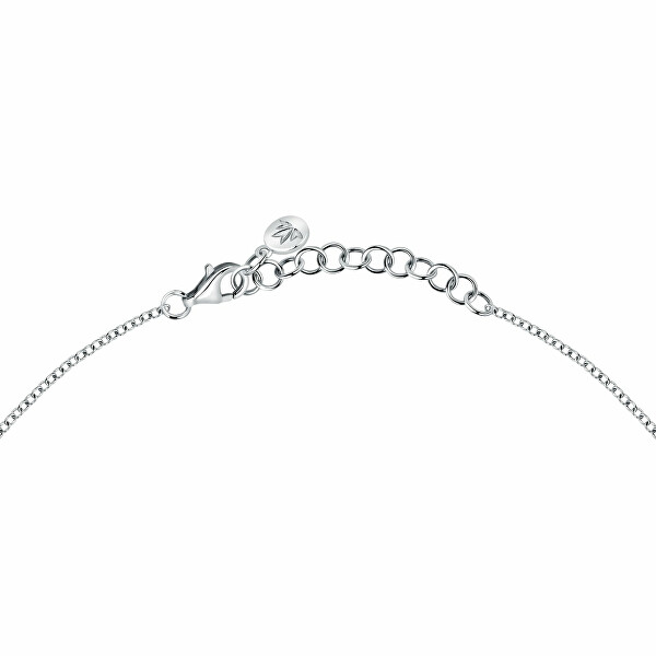Colier romantic din argint Inimă Tesori SAIW160