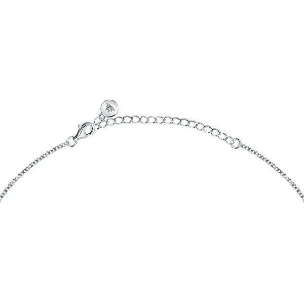 Schicke Halskette aus recyceltem Silber Tesori SAIW211