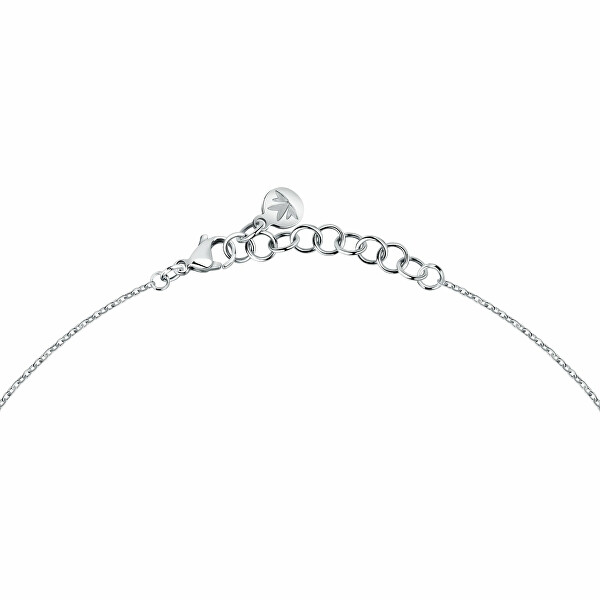 Slušivý ocelový bicolor náhrdelník Trilliant SAWY10