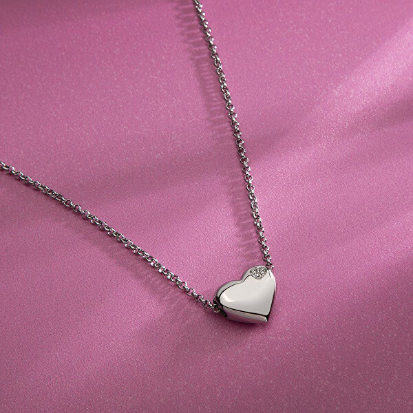 Slušivý ocelový náhrdelník Drops SCZ1415