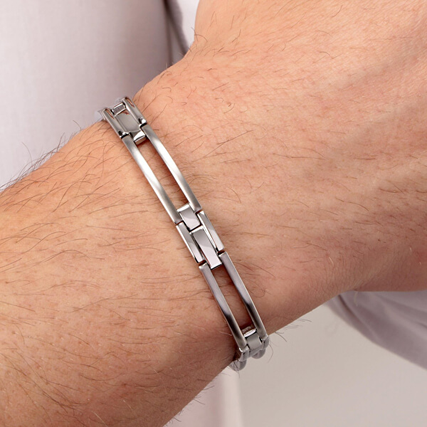 Bracciale in acciaio da uomo Cross SKR59