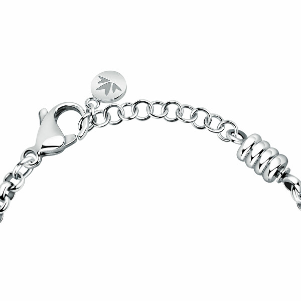 Bracciale elegante in acciaio con charm Drops SCZ1375