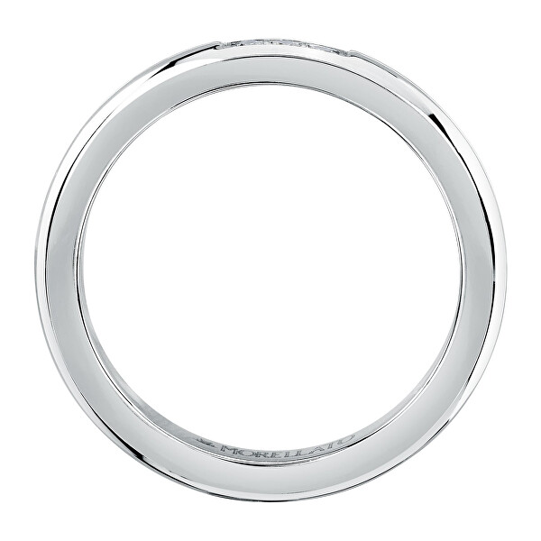 Slušivý ocelový prsten s krystaly Love Rings SNA48
