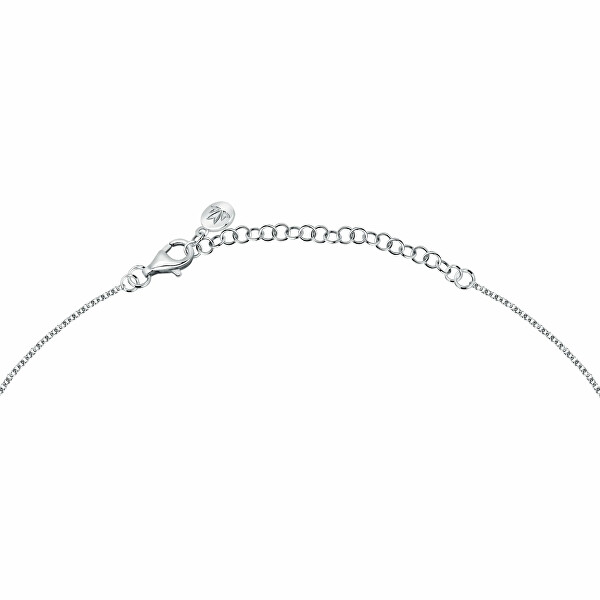 Slušivý strieborný náhrdelník Tesori SAIW156