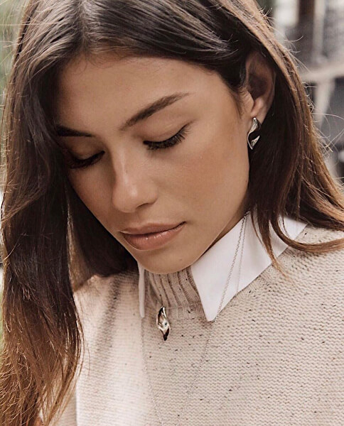 Stříbrný náhrdelník Foglia SAKH31