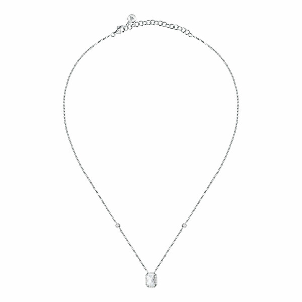 Stříbrný náhrdelník s čirými zirkony Tesori SAIW316