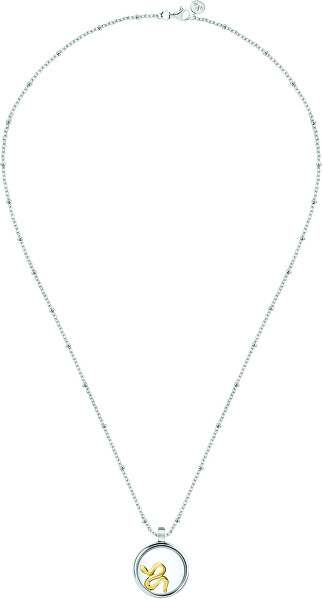 Silberkette mit Element Scrigno SAMB36 (Halskette, Anhänger)