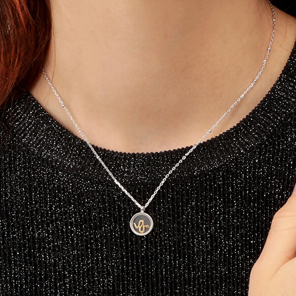 Stříbrný náhrdelník s elementem Scrigno D`Amore SAMB36 (řetízek, přívěsek)