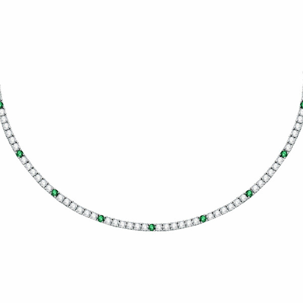 Collana Tennis in argento con zirconi Tesori SAIW243