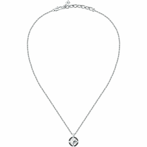 Moderný oceľový náhrdelník Versilia SAHB14 (retiazka, prívesok)