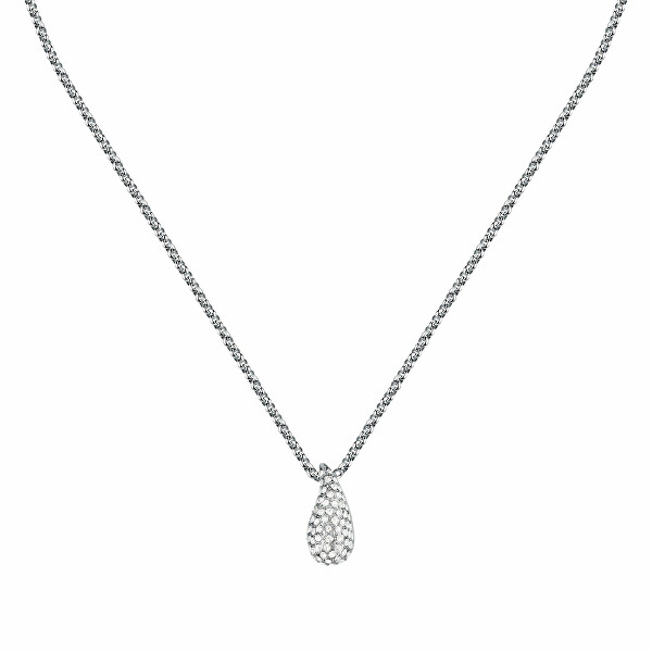 Nadčasový dámský náhrdelník s krystaly Tear Drop Design SAYP04