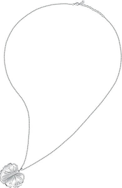 Elegantní dlouhý náhrdelník s přívěskem Ninfea SAUE01
