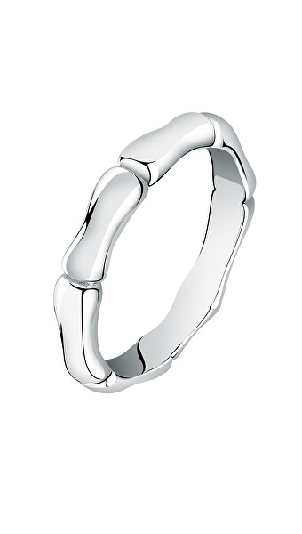 Elegantní prsten z recyklovaného stříbra Essenza SAWA06