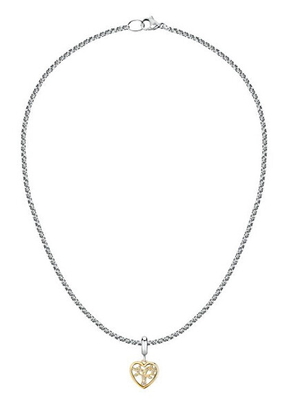 Krásný ocelový náhrdelník Strom života Drops SCZ1287