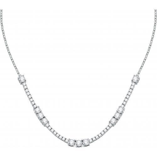Luxusný náhrdelník s čírymi zirkónmi Scintille SAQF01