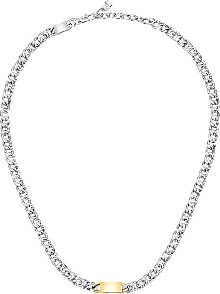 Masívny oceľový náhrdelník pre mužov Catena SATX02