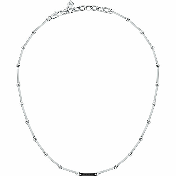 Moderný oceľový náhrdelník pre mužov Urban SABH37