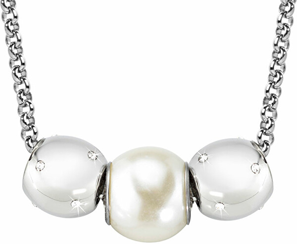 Oceľový náhrdelník Drops Jewel SCZ670