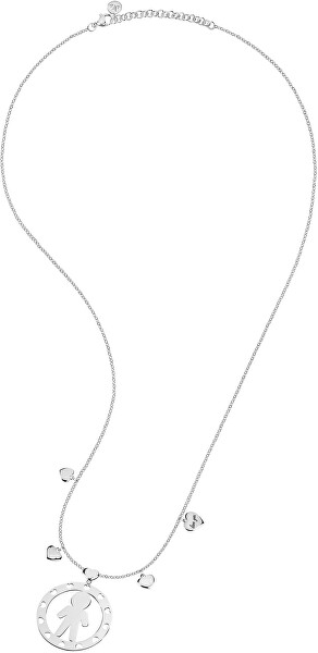 Halskette aus Stahl Boy Talismani SAQE02