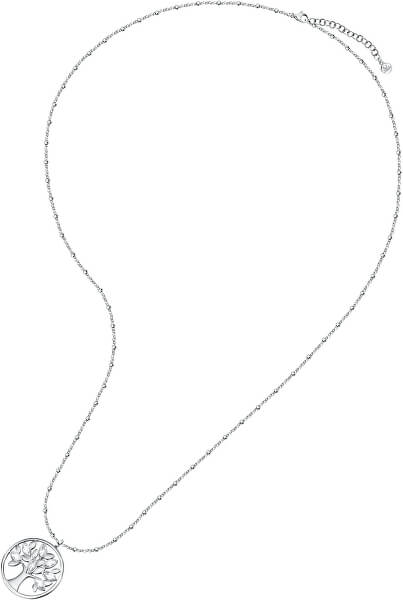 Pôvabný oceľový náhrdelník s príveskom Strom života Vita SATD16