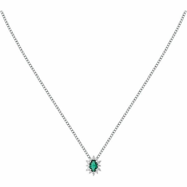 Stříbrný náhrdelník Tesori SAIW151 (řetízek, přívěsek)