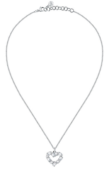 Romantický náhrdelník so srdiečkom Colori SAVY11