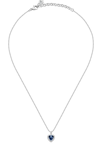 Romantikus ezüst nyaklánc Tesori SAVB03 (lánc, medál)
