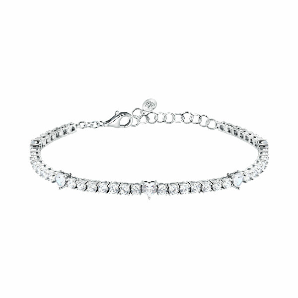 Bracciale Tennis romantico in argento riciclato Tesori SAIW233