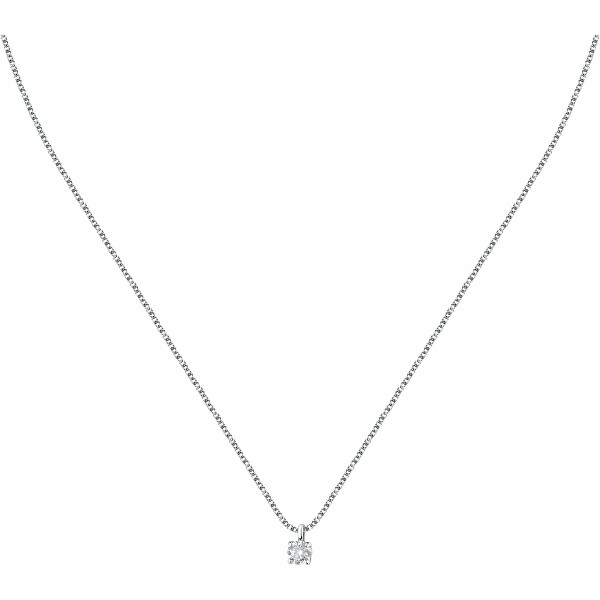 Slušivý stříbrný náhrdelník Tesori SAIW156