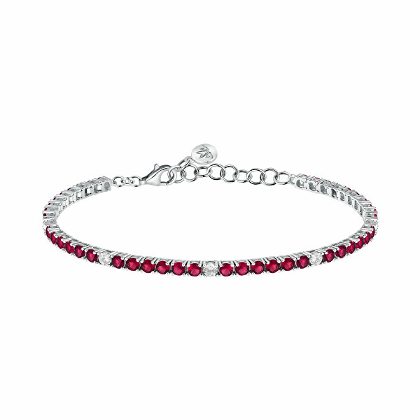 Bracciale Tennis in argento con zirconi Tesori SAIW230