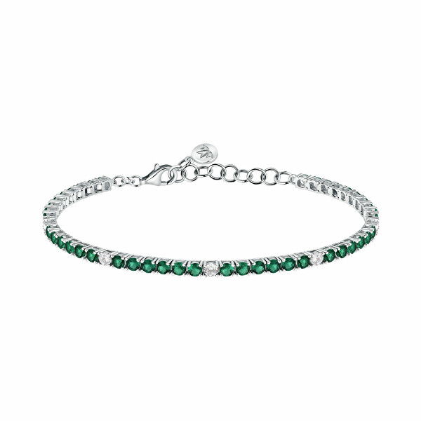 Bracciale Tennis in argento con zirconi Tesori SAIW232