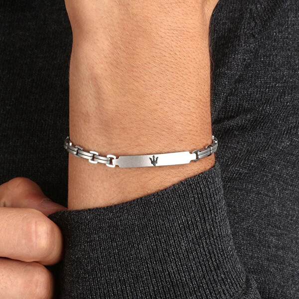 Pánský náramek z titanu a oceli Titanium JM426AXF06