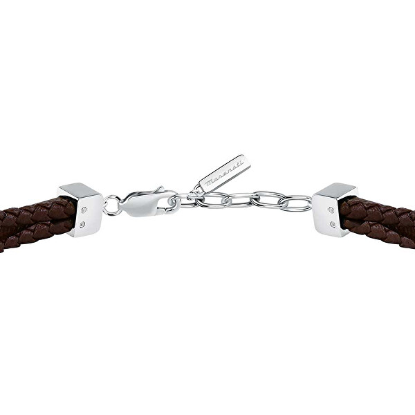 Trojitý kožený náramek Leather JM525AVE33