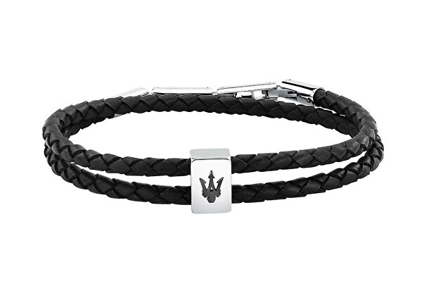 Dvojitý kožený náramek Leather JM226AVE44