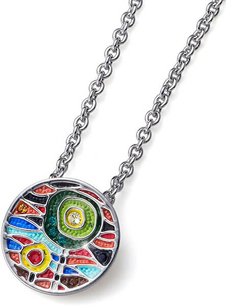 Mehrfarbige Halskette Art Small 11875