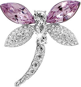 Brož s krystaly Swarovski Libella 58006 223