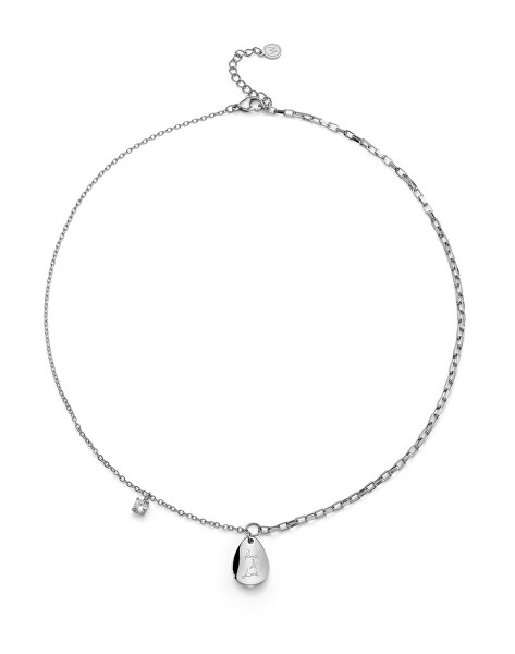 Fashion ocelový náhrdelník Caring 12295