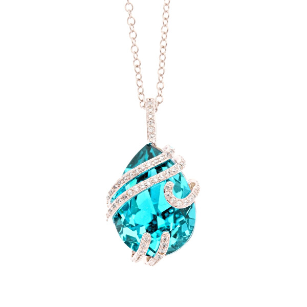 Luxusní náhrdelník s krystaly Lumiere 12494 263